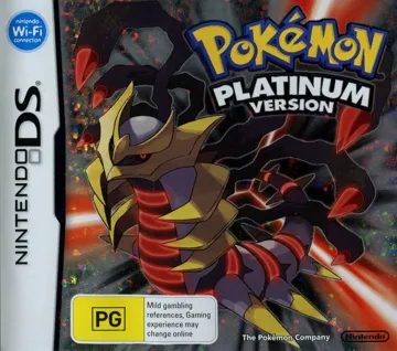 Pokemon - Edicion Platino (Spain) box cover front